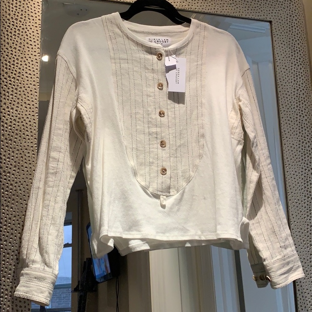 Derek Lam 10 Crosby patch shirt